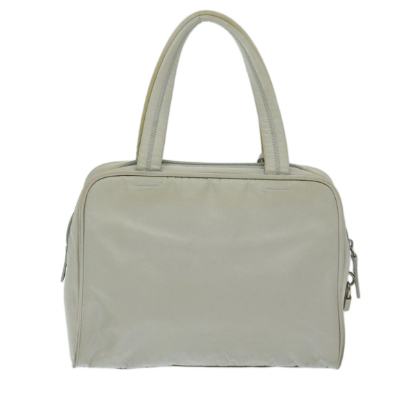 PRADA Hand Bag Nylon Gray Auth 68818 - Picture 2 of 16